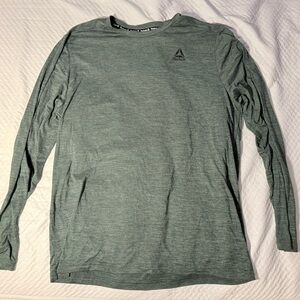 Reebok Performance Long Sleeve Athletic Shirt – Green Men’s XL